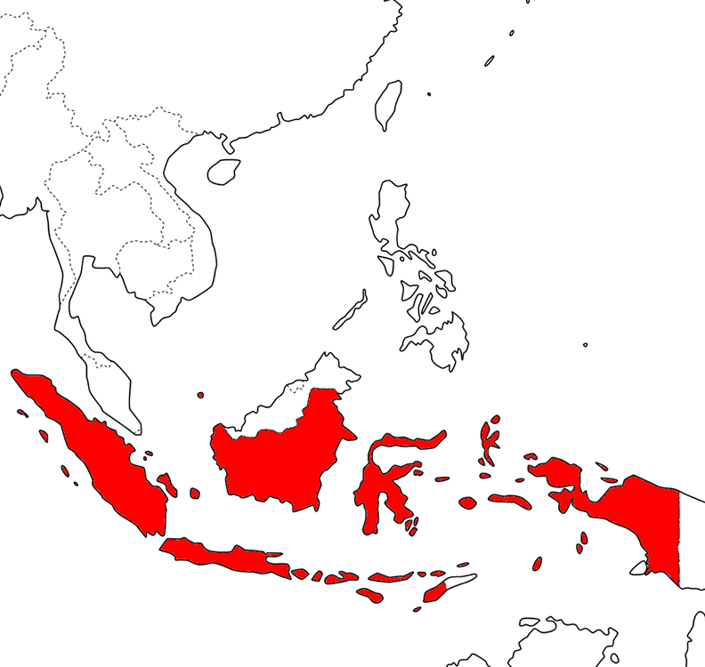 ベインドネシアの風景
